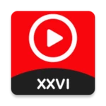 xxvi video player - all format android application logo